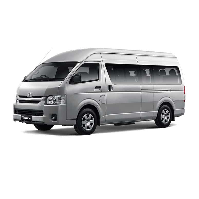 Sewa HiAce Commuter Medan — Zayn Rental
